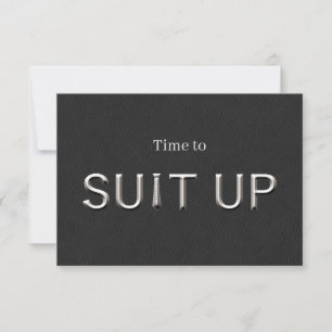 Man of Honour Wedding Proposal Card