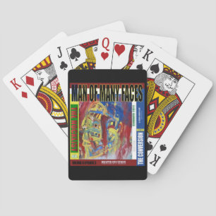 Man of Many Faces PRINT Playing Cards