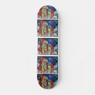 MAN OF MANY FACES SKATEBOARD
