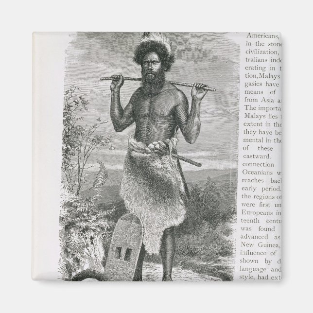 Man of New South Wales Magnet (Front)