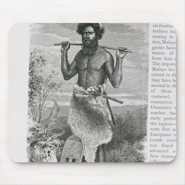 Man of New South Wales Mouse Pad (Front)