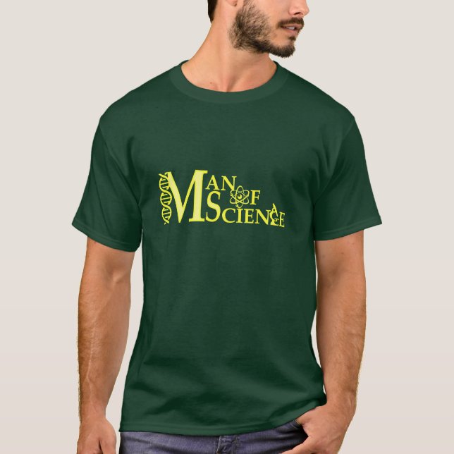 Man of Science t-shirt (Front)