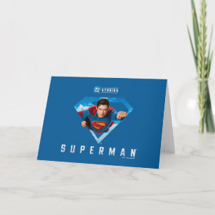 Man of Steel in Flight Card