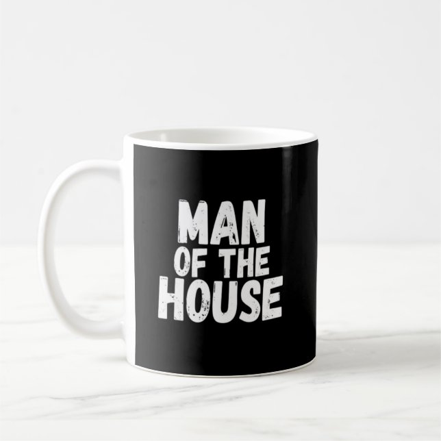 Man Of The House Coffee Mug (Left)