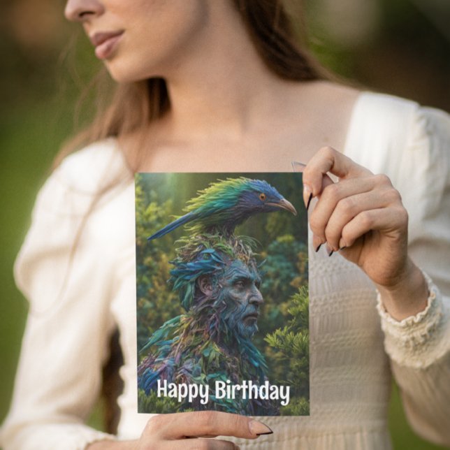 Man of the Woods Postcard (Creator Uploaded)