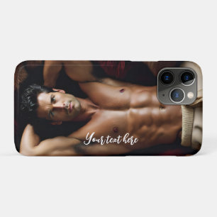 Man on a Bearskin Rug Case-Mate iPhone Case