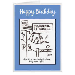 Man on a Hospital Car Park asks How Long He has