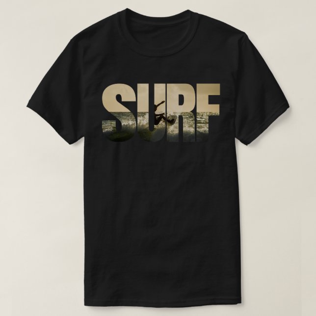 Man on a surfboard T-Shirt (Design Front)
