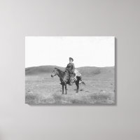 Man on Horse with Slain Antelope Photograph