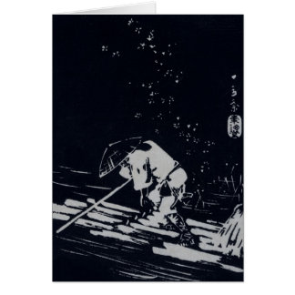 Man on Raft
