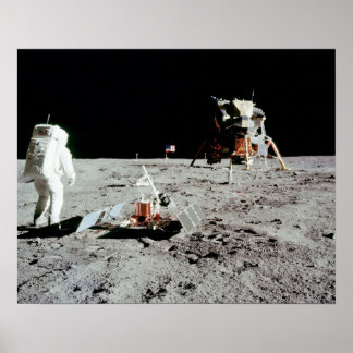 Man on the Moon Poster