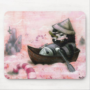 Man Overboard Mouse Pad