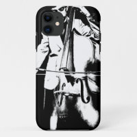 Man Playing contrabass