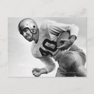 Man Playing Football 3 Postcard