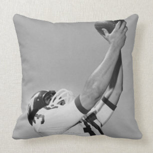 Man Playing Football Cushion