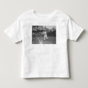 Man Playing Tennis in Washington DC Tournament Toddler T-Shirt