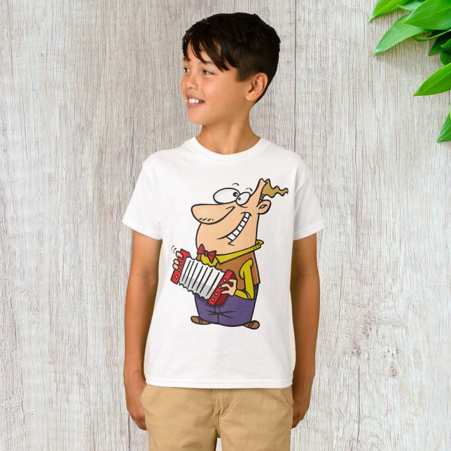 Man Playing The Accordion T-Shirt (Creator Uploaded)