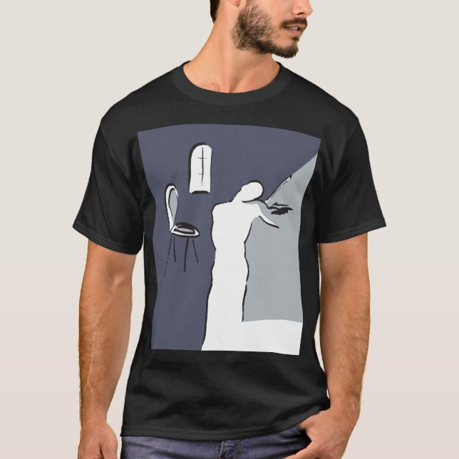 Man Playing Violin T-Shirt (Front)