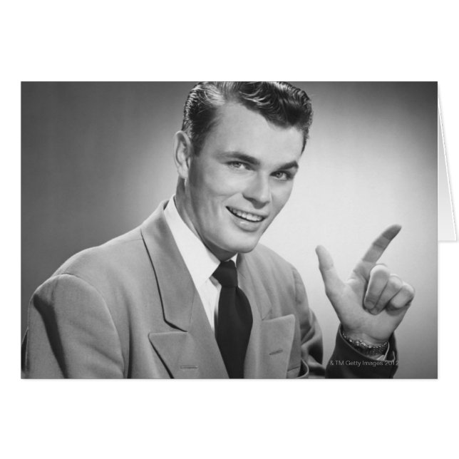 Man Pointing 2 (Front Horizontal)