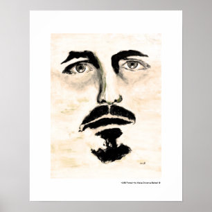 Man Portrait Fine Art Figurative Painting Poster