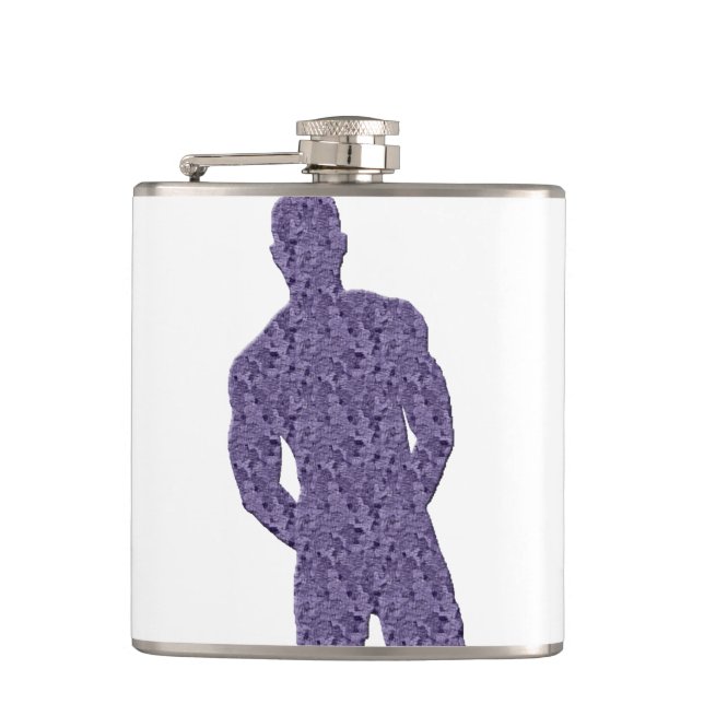 Man Posing Flask (Front)