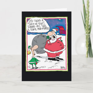 Man Purse Funny Card