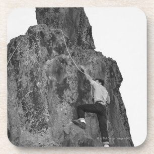 Man Rock Climbing Coaster