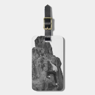 Man Rock Climbing Luggage Tag
