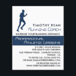 Man Running, Athletics Lesson Advertising Flyer<br><div class="desc">Man Running,  Athletics Lesson Advertising Flyers By The Business Card Store.</div>