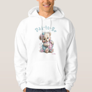 Man’s Hoodie Teddy Bear Baby Shower