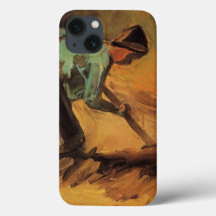 Man Stooping with Stick, Spade by Vincent van Gogh iPhone 13 Case