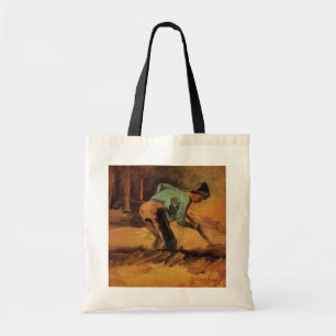 Man Stooping with Stick, Spade by Vincent van Gogh Tote Bag