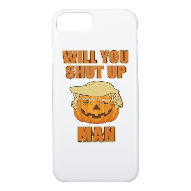 Man, Trumpkin Halloween Case-Mate iPhone Case (Back)