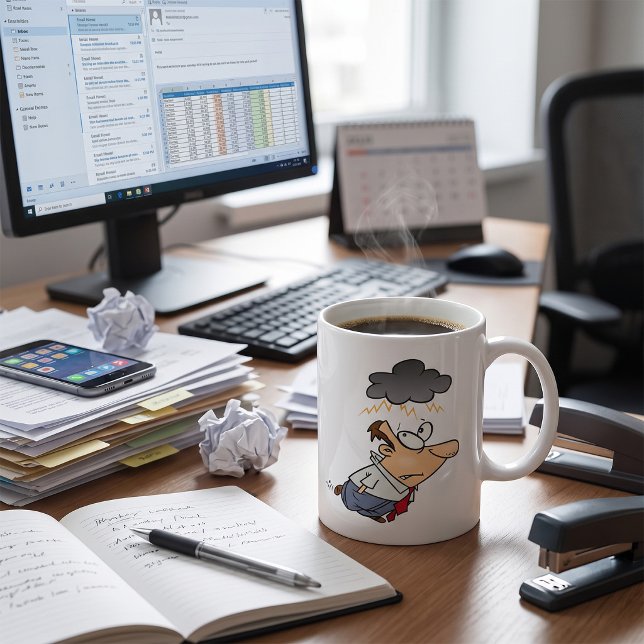 Man Under A Cloud Coffee Mug (Creator Uploaded)