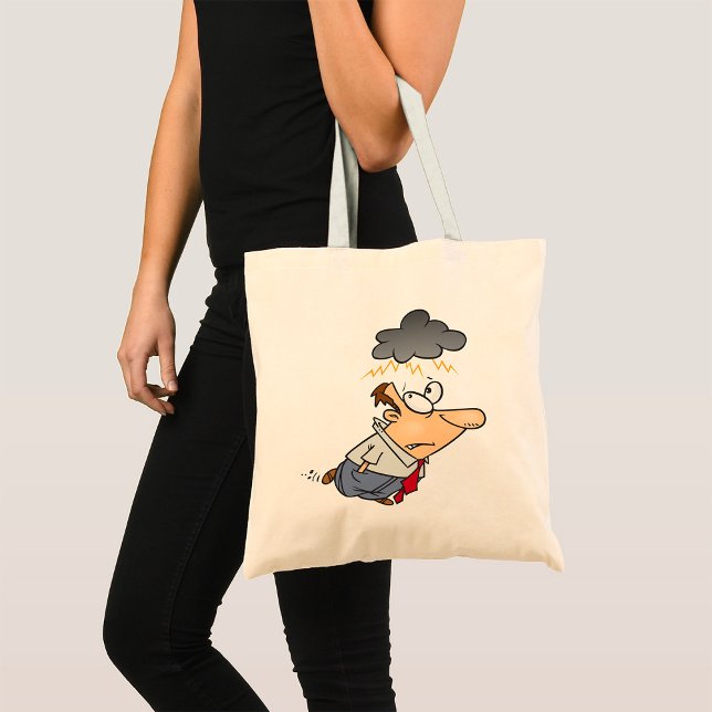 Man Under A Cloud Tote Bag (Creator Uploaded)