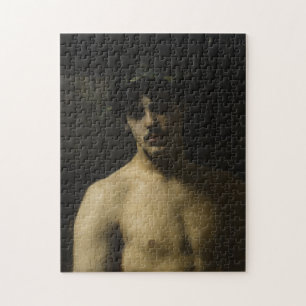 Man Wearing Laurels Jigsaw Puzzle