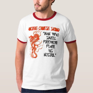 Man who smell firework T-Shirt