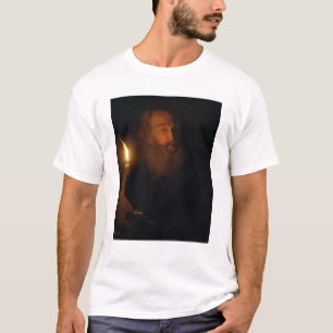 Man with a Candle T-Shirt