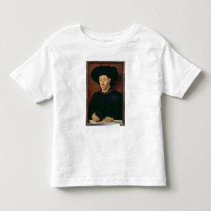 Man with a Glass of Wine Toddler T-Shirt