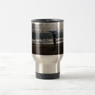 Man with a kite travel mug