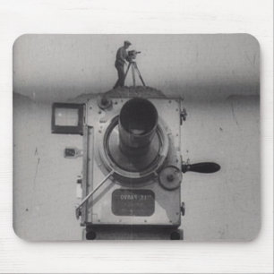 Man with a Movie Camera (1st Shot) Mouse Pad
