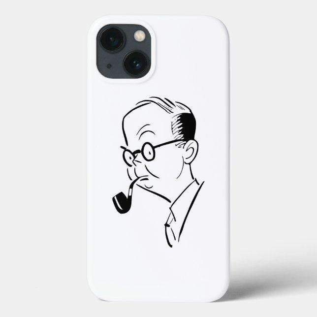 Man with pipe Case-Mate iPhone case (Back)
