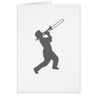 man with trombone