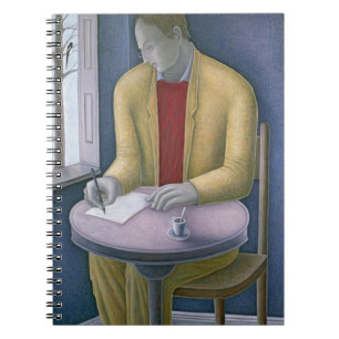 Man Writing 2004 Notebook