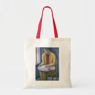 Man Writing 2004 Tote Bag