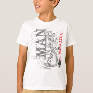 Mana Atua - Power from the gods (white t-shirt) T-Shirt