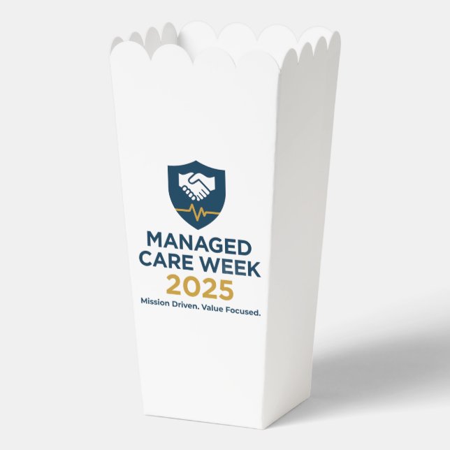 Managed Care Week 2025 - Popcorn Box (Front)