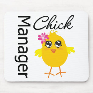 Manager Chick Mouse Pad