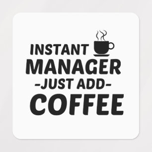 MANAGER INSTANT JUST ADD COFFEE