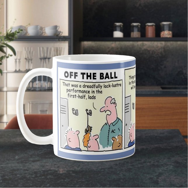 Manager's Team Talk for Football Ball-Boys Coffee Mug (Creator Uploaded)